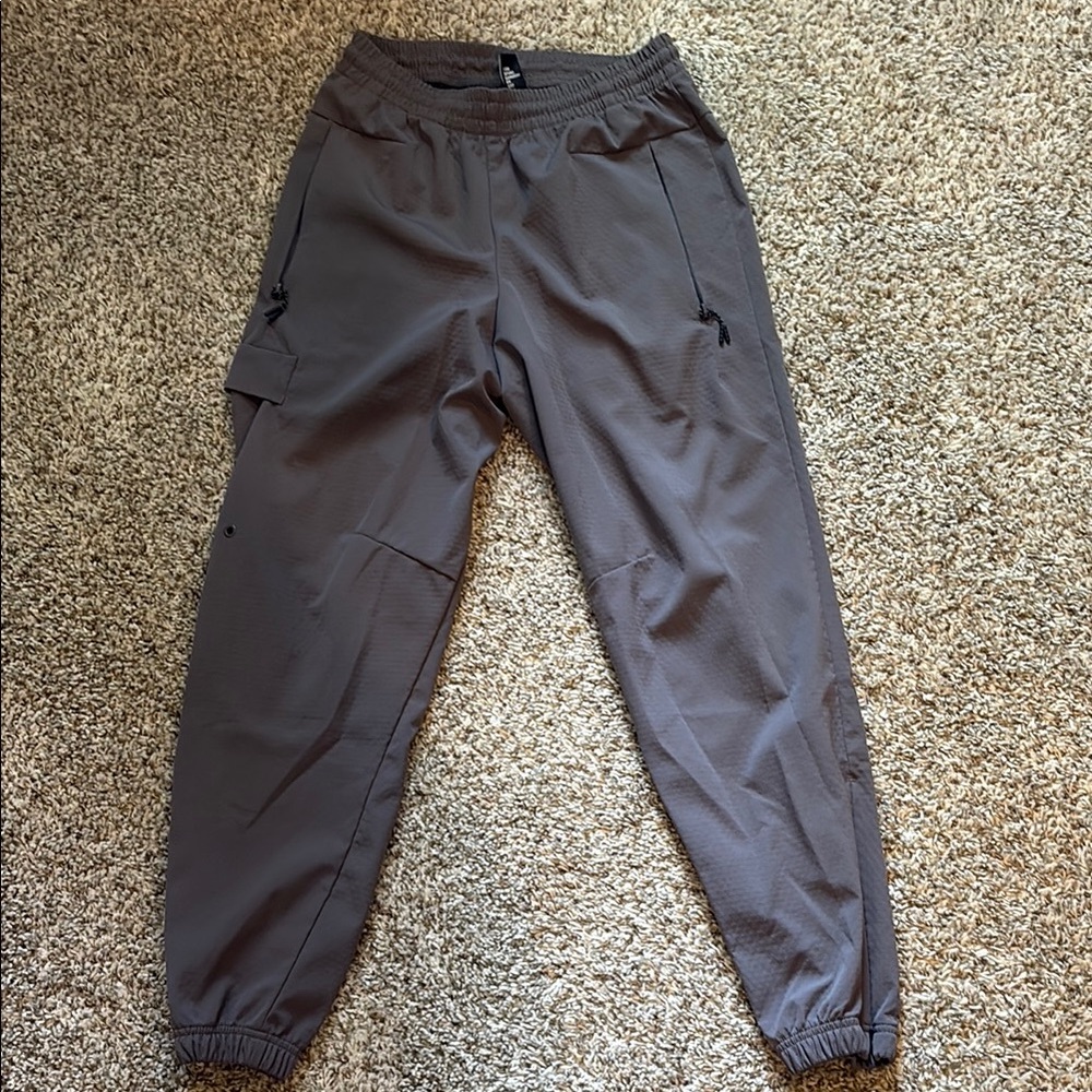 Adidas Grey Cargo Joggers